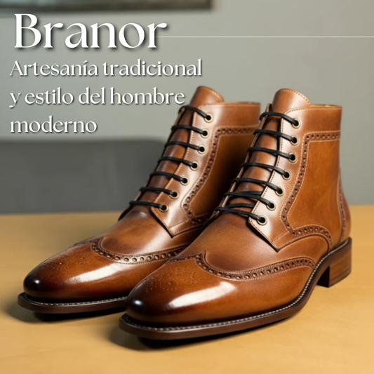 Branor | Botas de Cuero Clásicas y Elegantes para Hombre