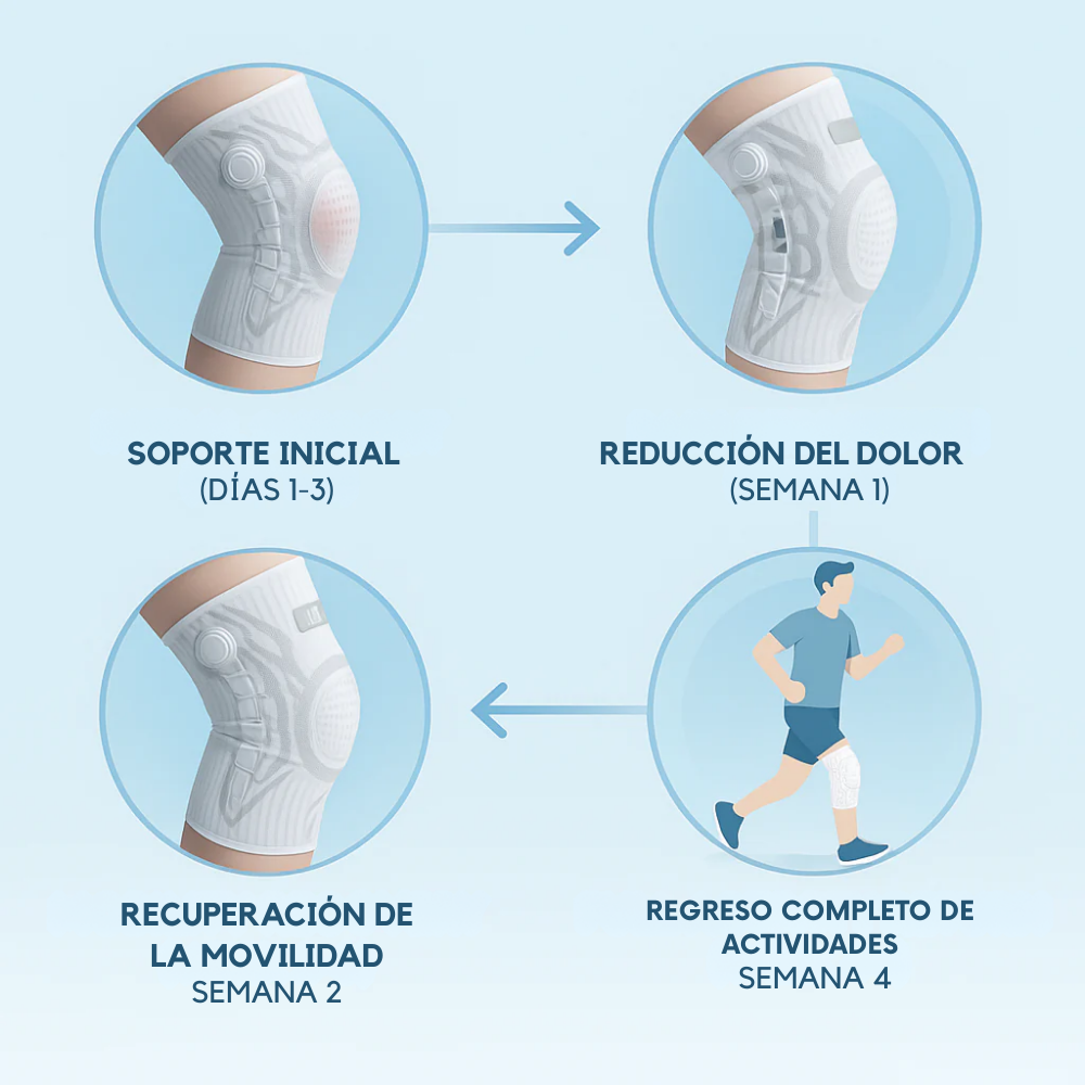 MedicBrace: Rodillera ortopédica de compresión