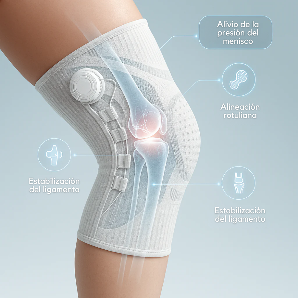 MedicBrace: Rodillera ortopédica de compresión