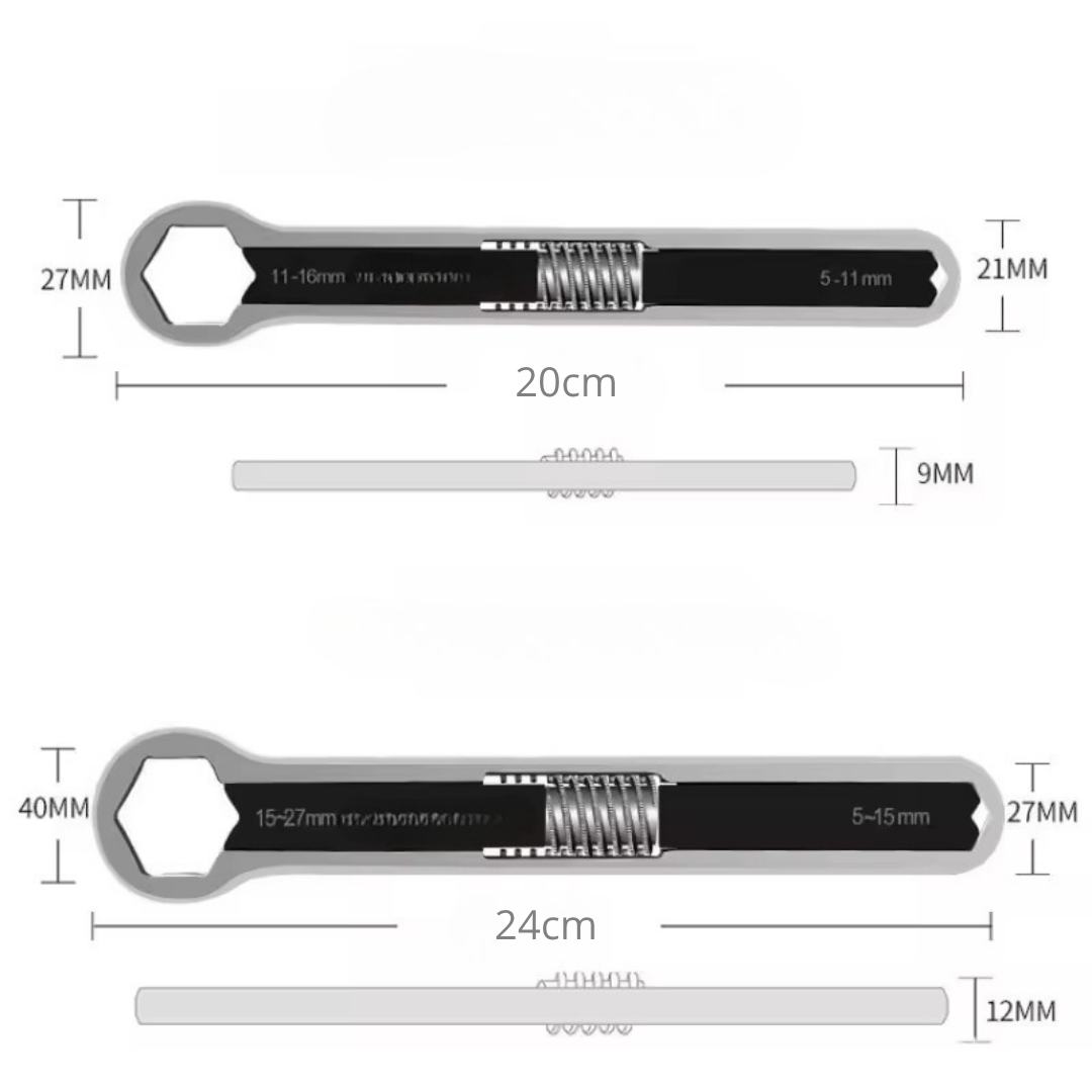WorkPro: Llave Inglesa Universal Autorregulable