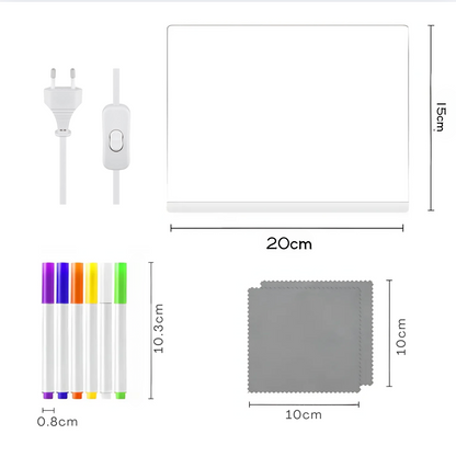 LumiBoard: Pizarra de luz artística
