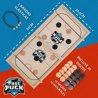 FastPuck | Juego de Mesa de Habilidad y Rapidez