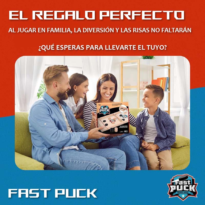 FastPuck | Juego de Mesa de Habilidad y Rapidez