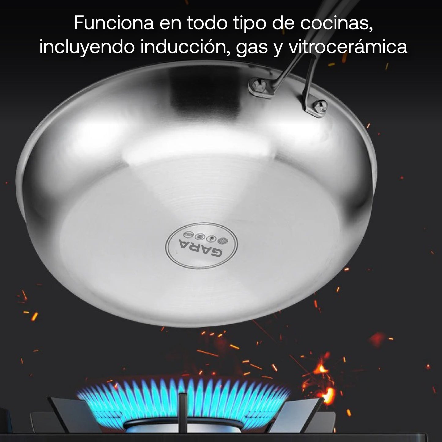 Gara: Sartén antiadherente de alta gama