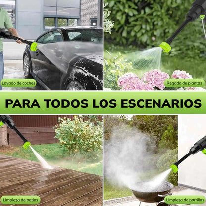 HydroGun: Pistola de alta presión inalámbrica