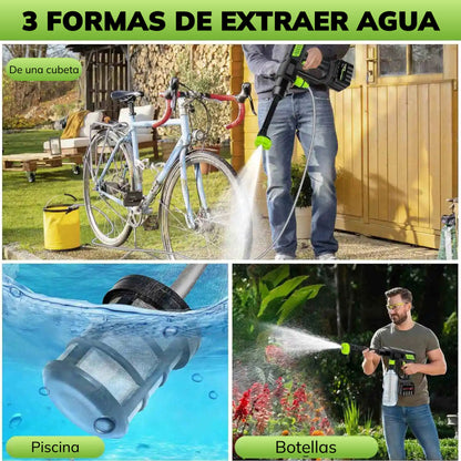 HydroGun: Pistola de alta presión inalámbrica