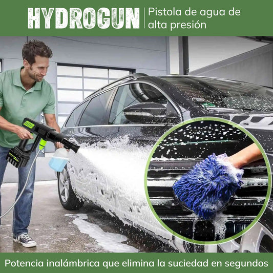 HydroGun: Pistola de alta presión inalámbrica