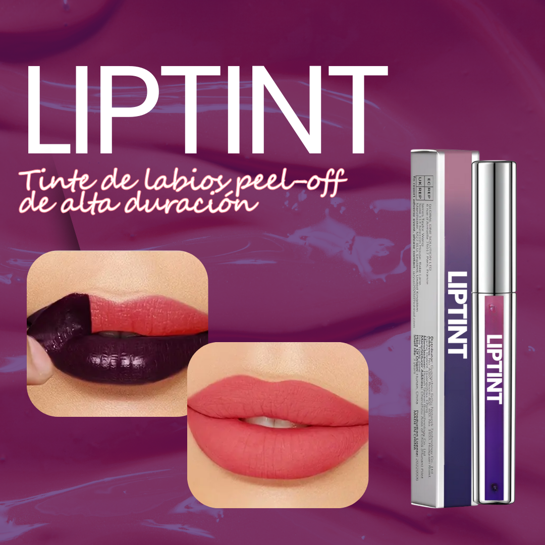 LipTint | Tinte de labios peel-off de alta duración