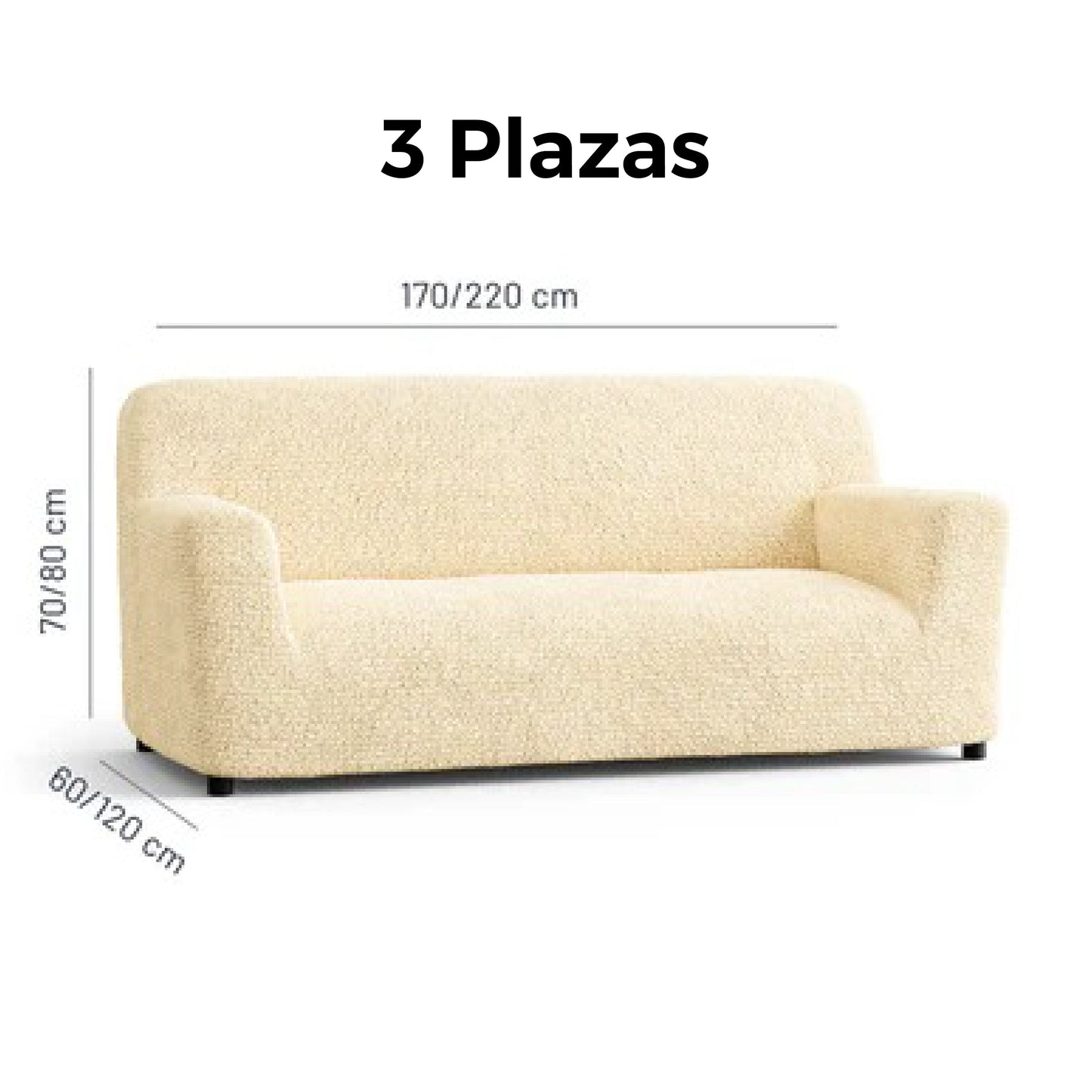 PremiumSofa: Funda de sofá adaptable