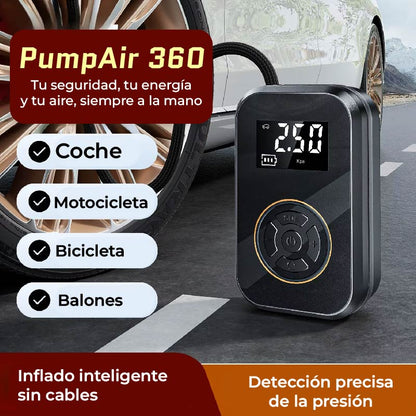 PumpAir 360 | Nanocompresor de Aire Portátil