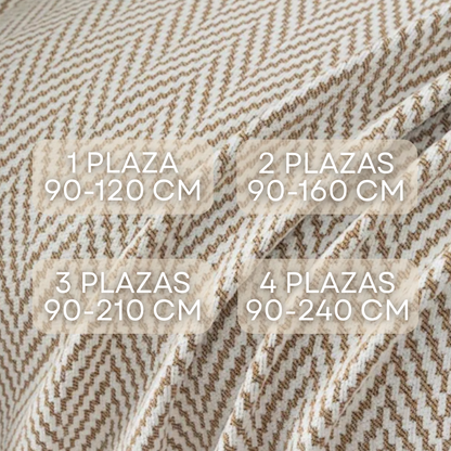 SofáLuxe™ – Cobertor de Jacquard Chenille con Borlas