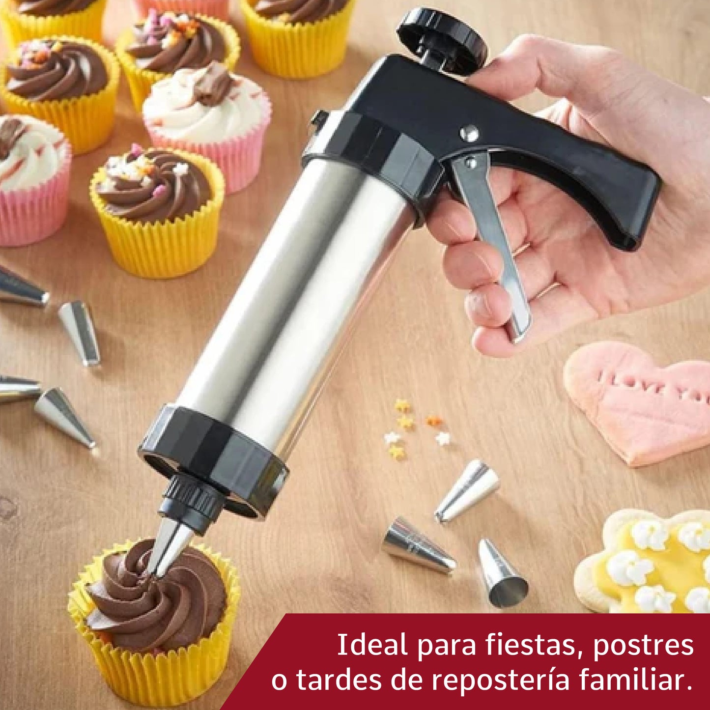 SweetPress™ – Prensa Profesional para Galletas