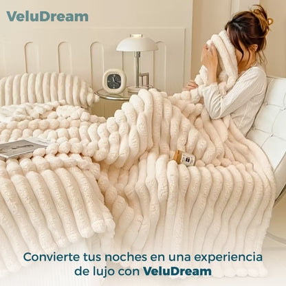 VeluDream™ – Manta de Terciopelo Suave & Lujosa