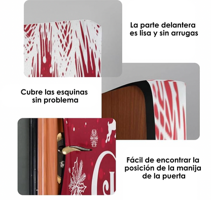 Joy: Decoración navideña para puertas